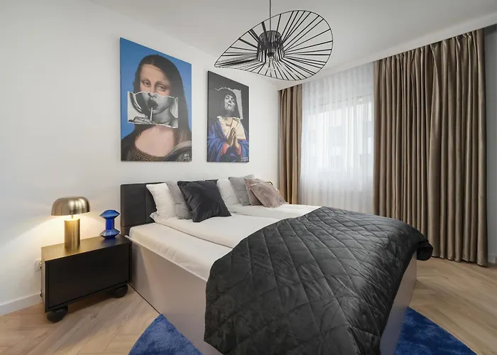 Gwiazdzista Elegant For 6 Guests With Balcony & Parking By Renters *